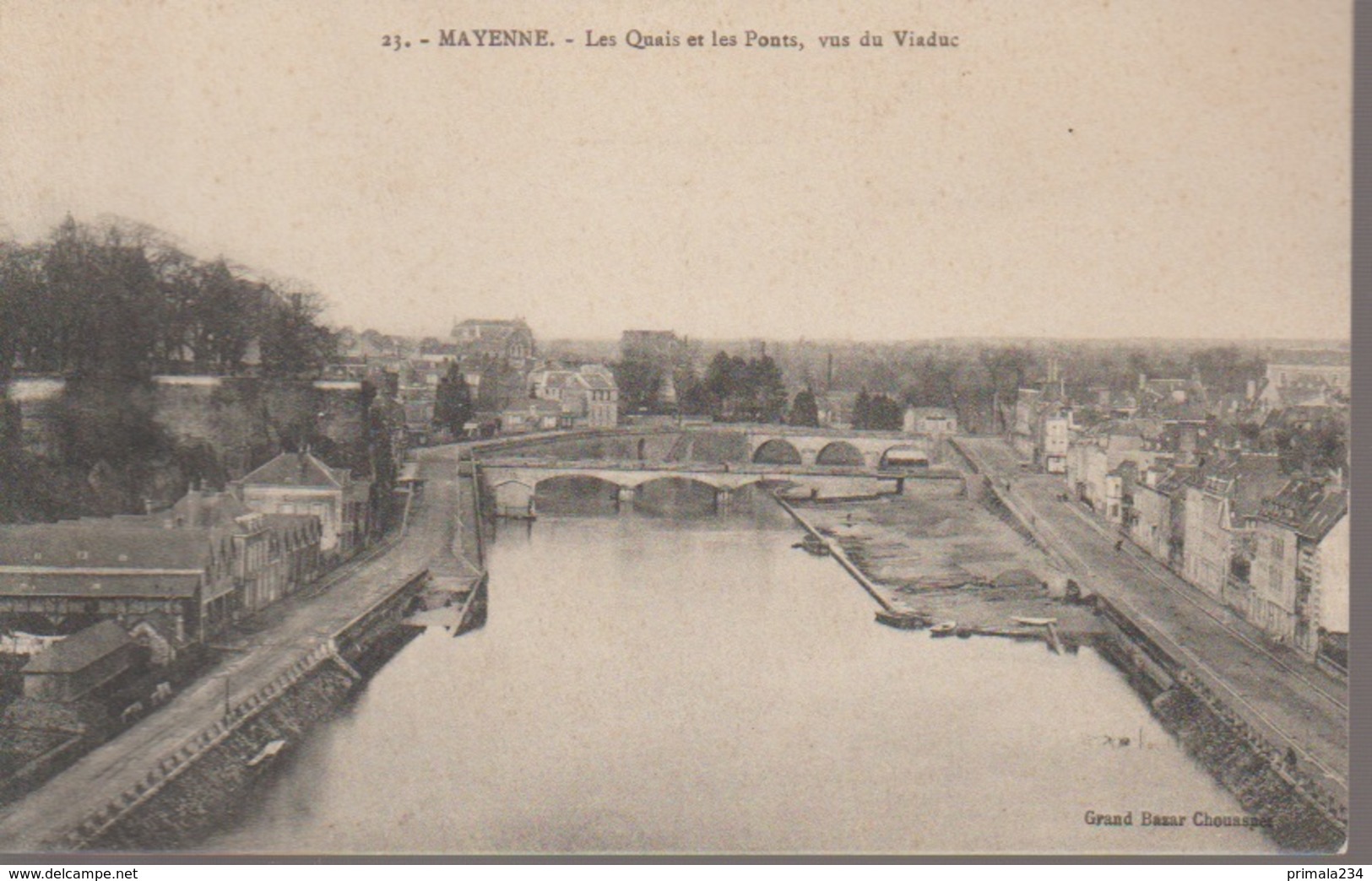 MAYENNE - LES QUAIS ET LES PONTS - Mayenne