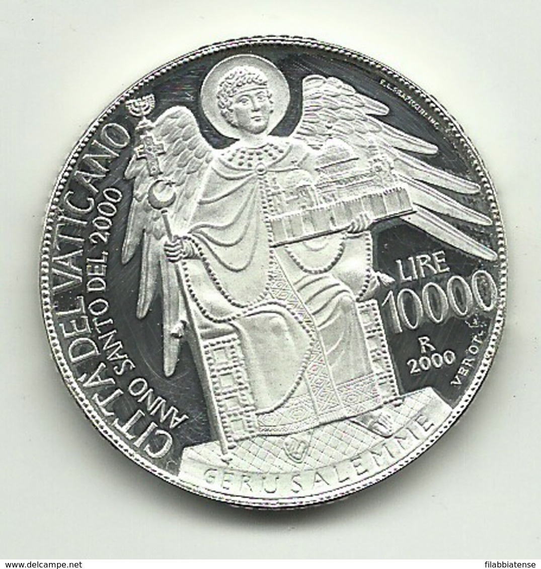 2000 - Vaticano 10.000 Lire Argento - Anno Santo - Senza Confezione   ------ - Vaticano