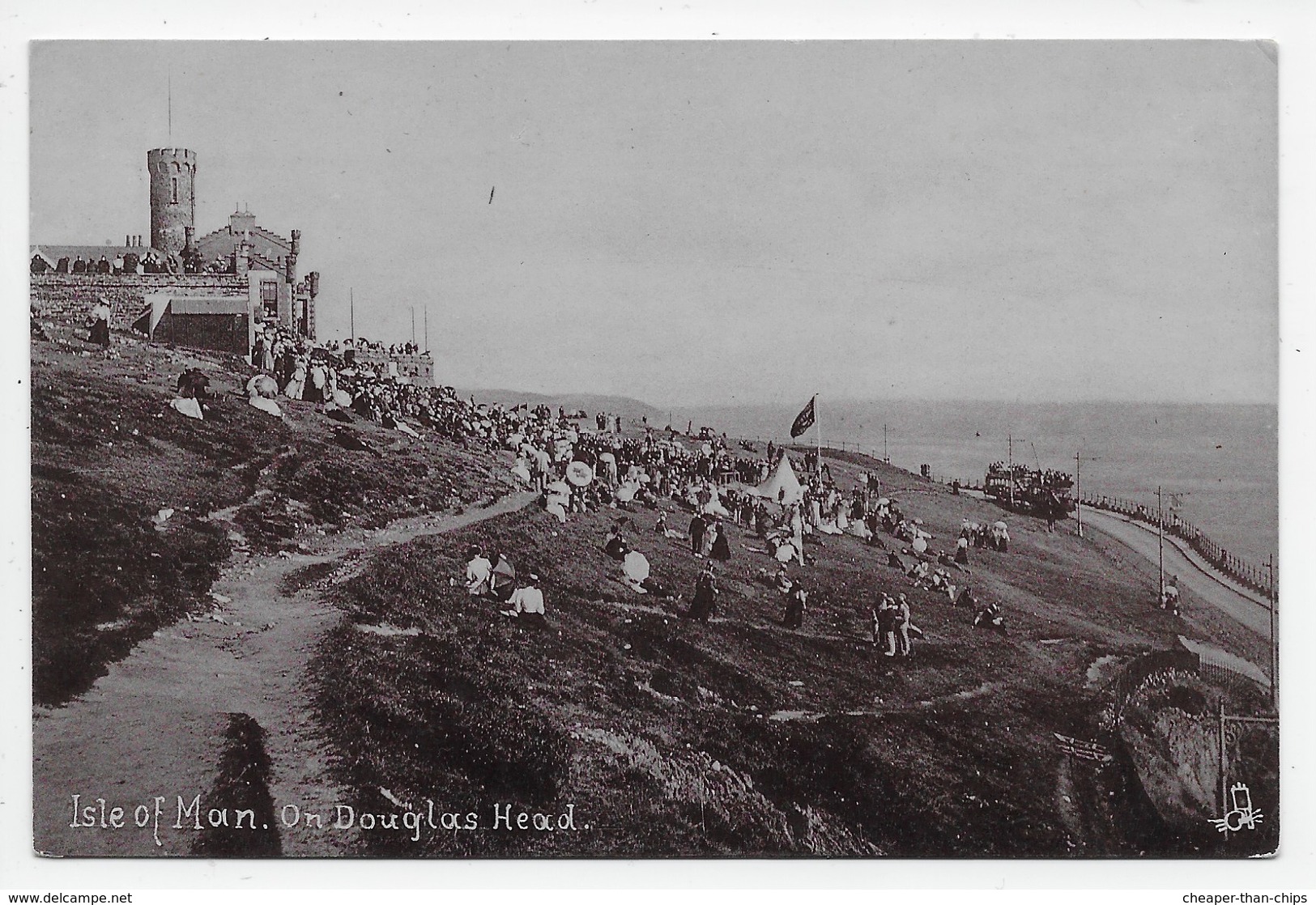 Isle Of Man. On Douglas Head - Tuck Silverette 1734 - Isle Of Man