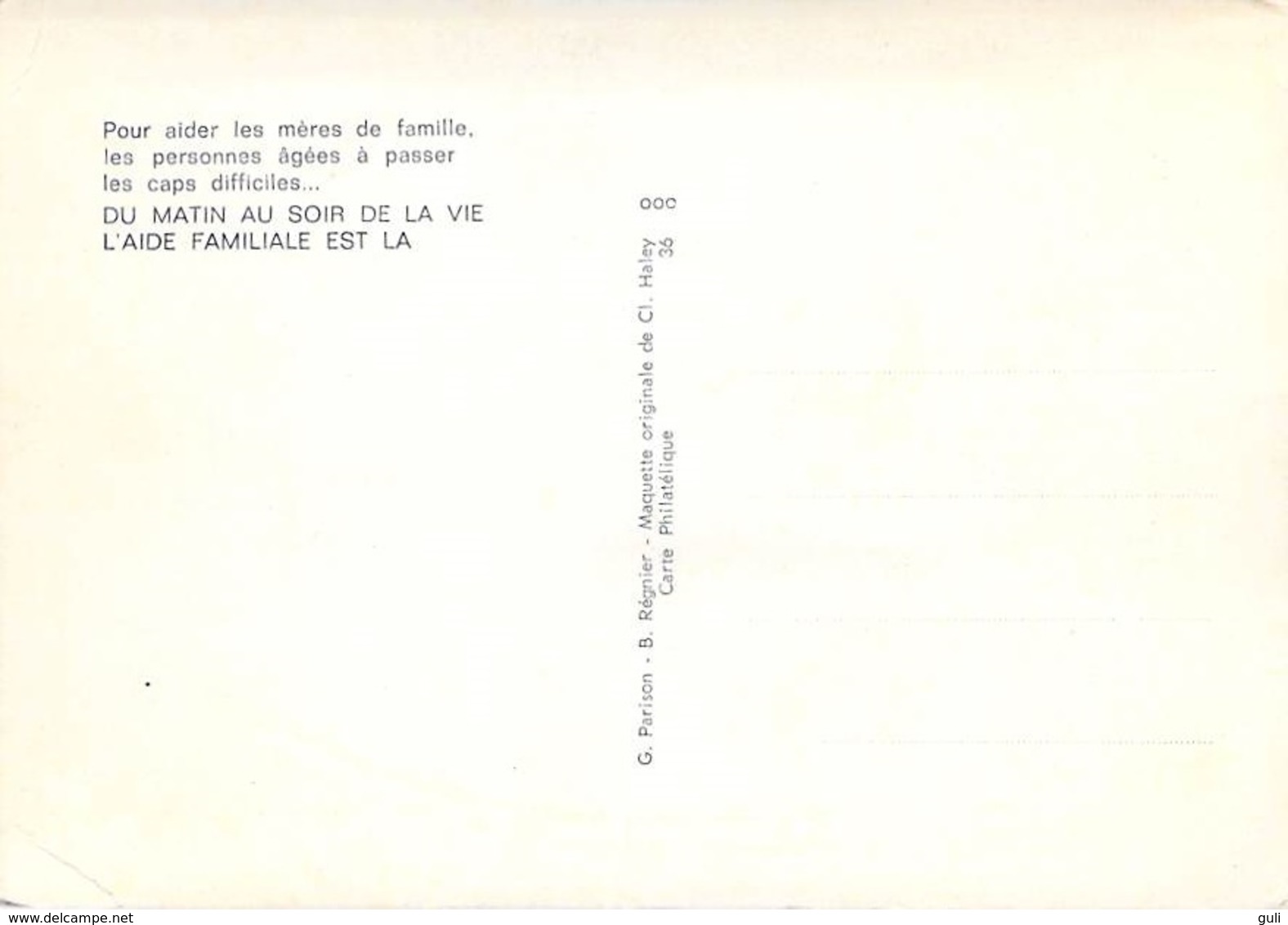 TIMBRE FRANCE 1er JOUR De 1971 " Aide Familiale Rurale " Carte 1er Jour Du 5 JUIN 1971 Illustration C.HALEY - 1970-1979