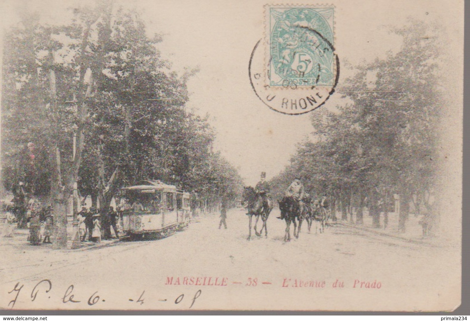 MARSEILLE - L'AVENUE DU PRADO - Castellane, Prado, Menpenti, Rouet