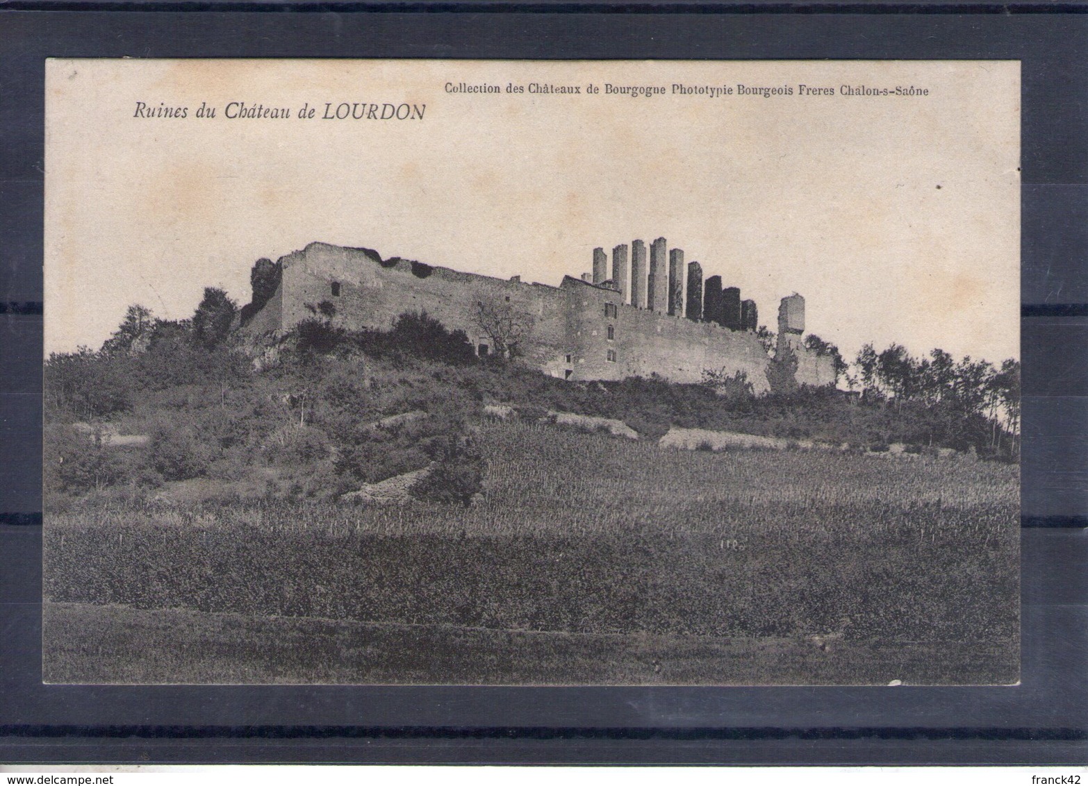 71. Ruines Du Château De Lourdon - Autres & Non Classés