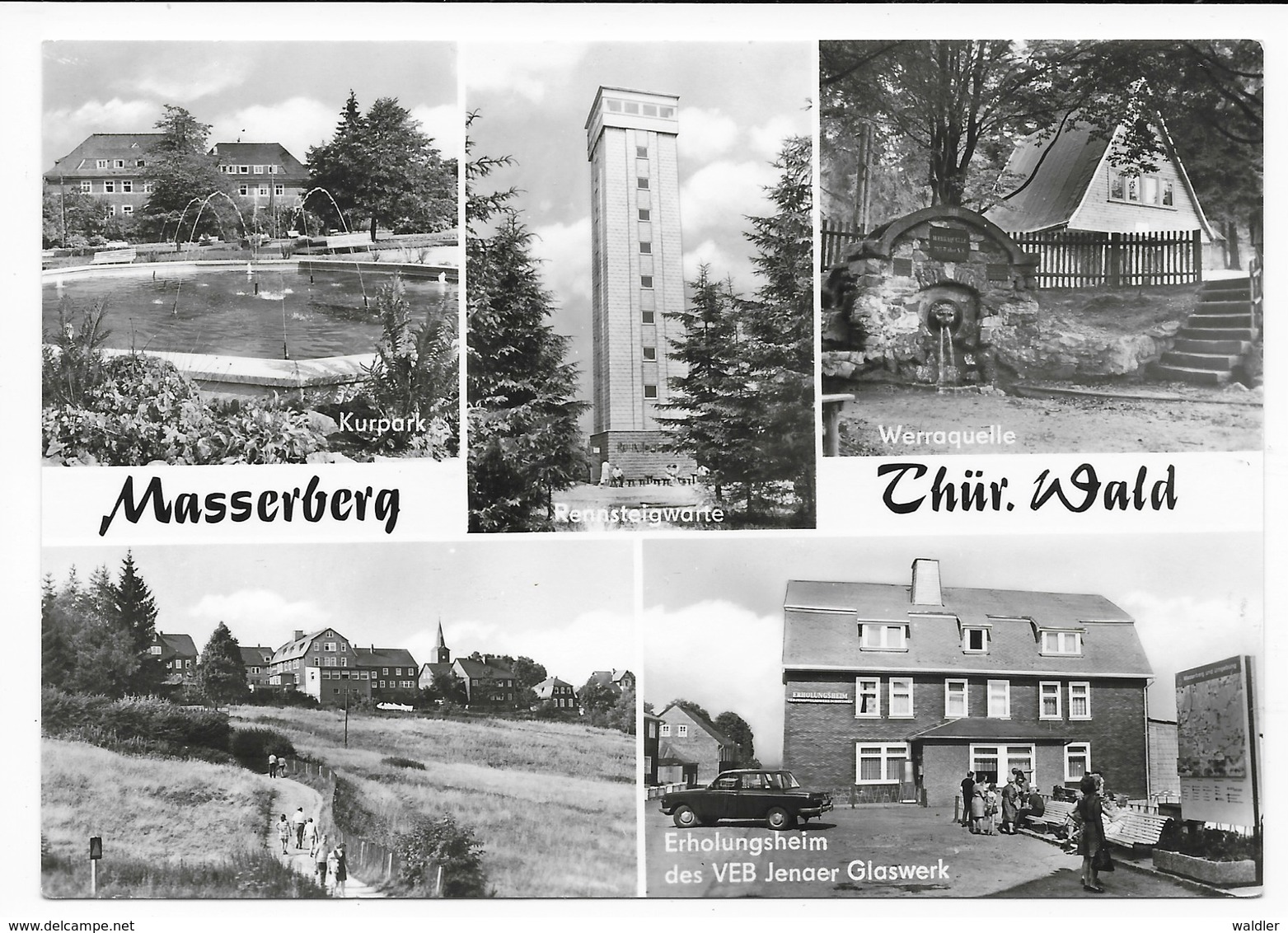 6113  MASSERBERG,   / THÜR. WALD    1976 - Masserberg