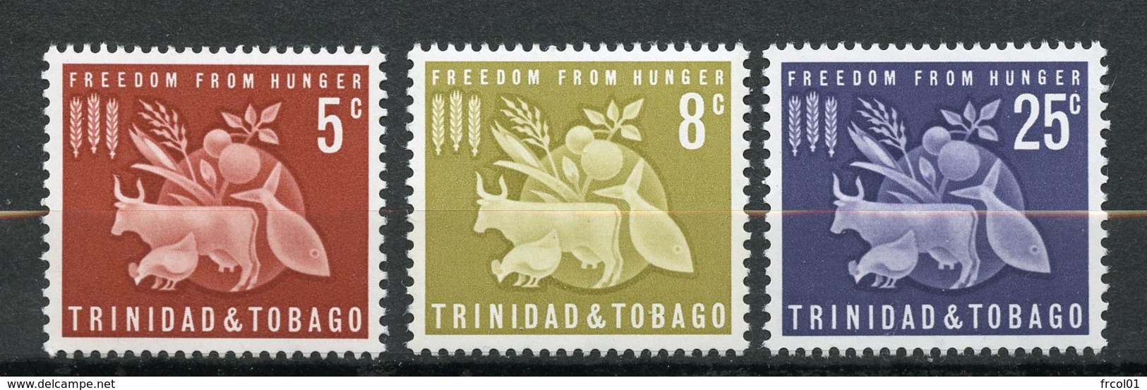 Trinité Et Tobago, Yvert 197/199**, Scott 110/112**, SG 305/307**, MNH - Trinité & Tobago (1962-...)