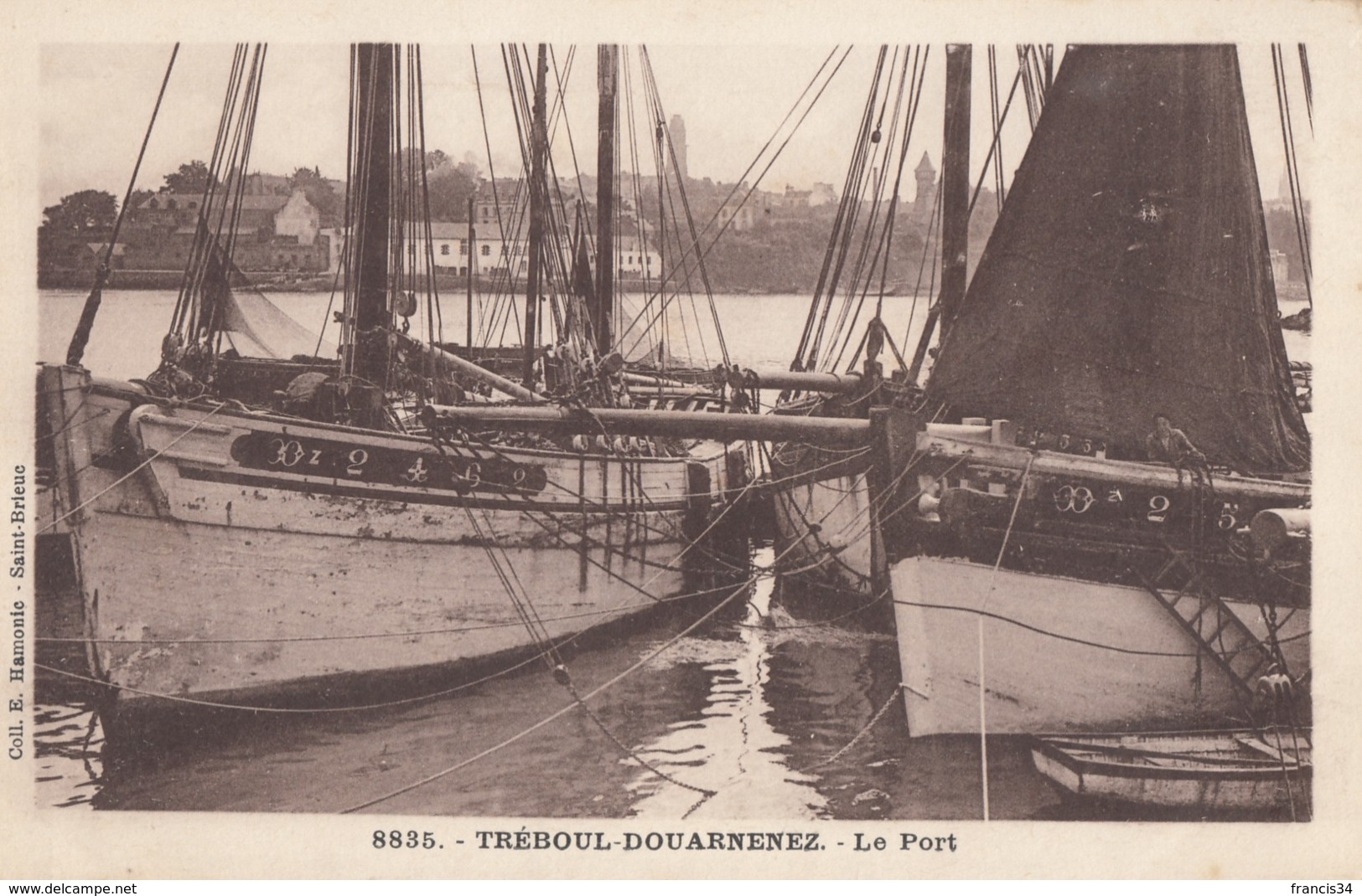 CPA - Tréboul - Le Port - Tréboul