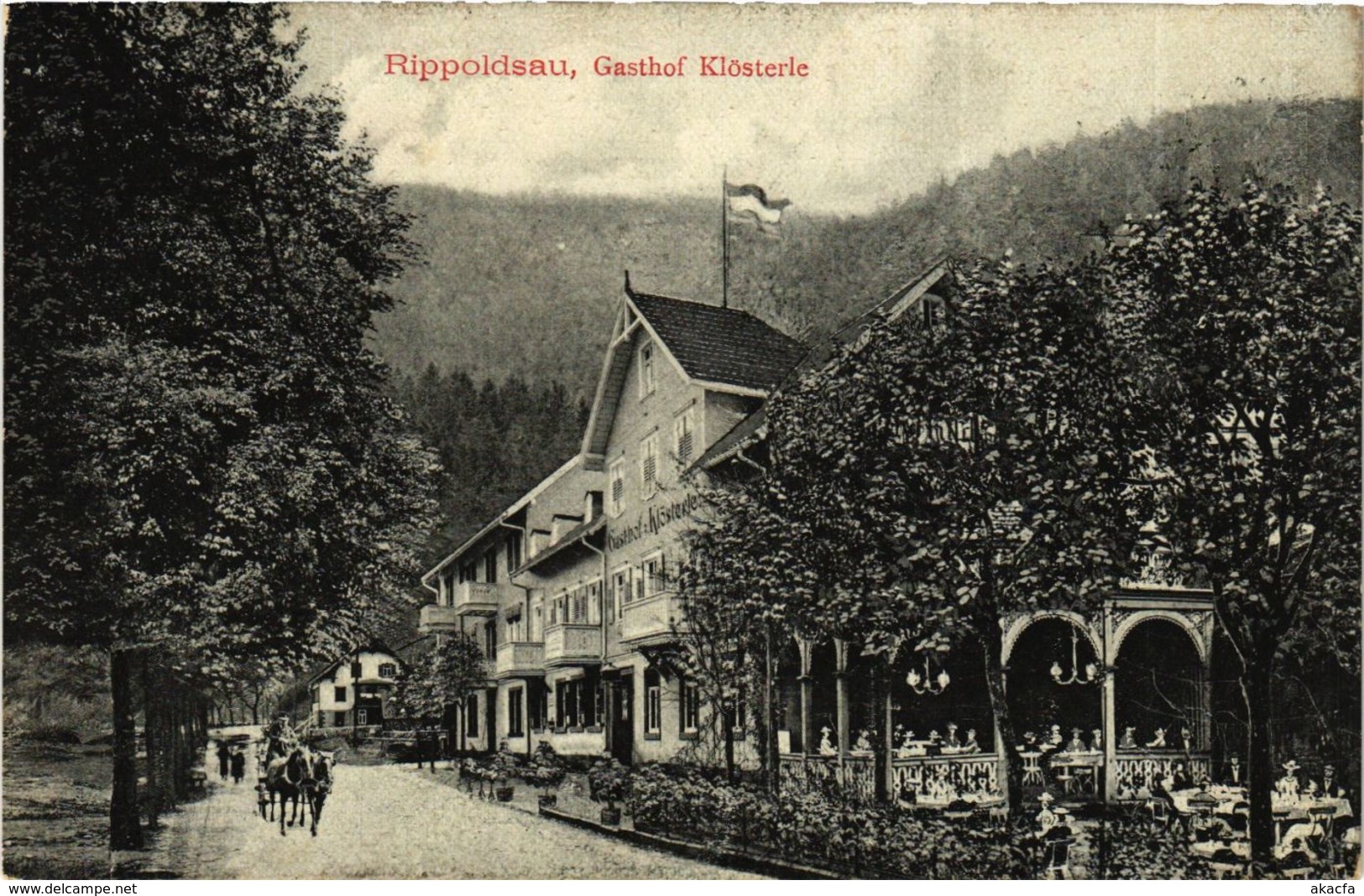 CPA AK Bad Rippoldsau Gasthof Klosterle GERMANY (936485) - Bad Saeckingen