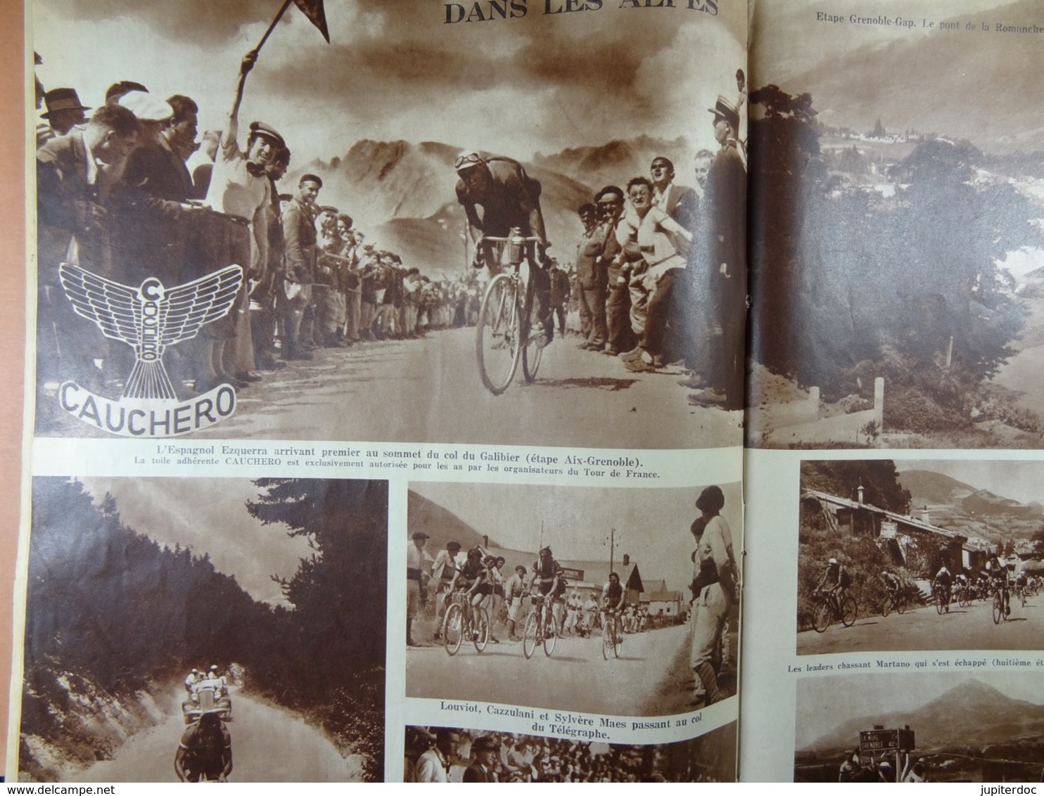 Les Sports Illustrés 1934 N° 691 Tour De France Thil-Devos Dans Les Alpes Magne Martano Beveren Motos Francorchamps - Deportes