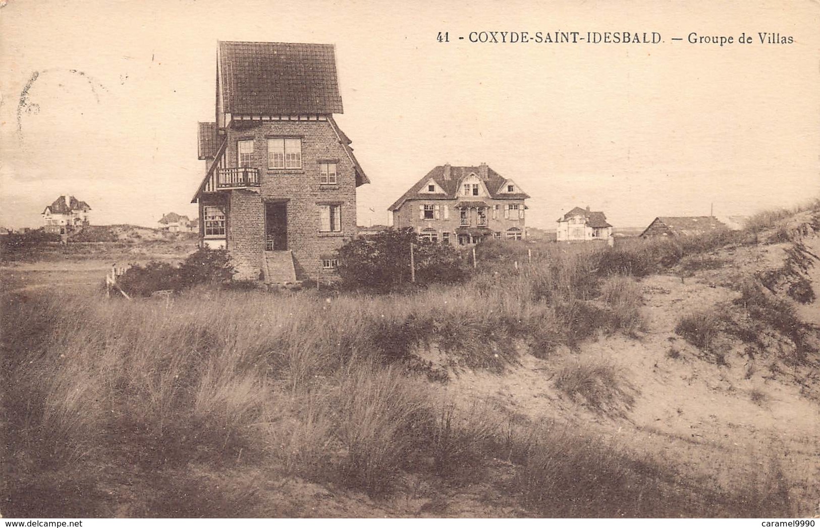 Koksijde  Coxyde Sint Idesbald Saint Idesbald   Groupe De Villas  Groep Villas In De Duinen      M 1510 - Koksijde