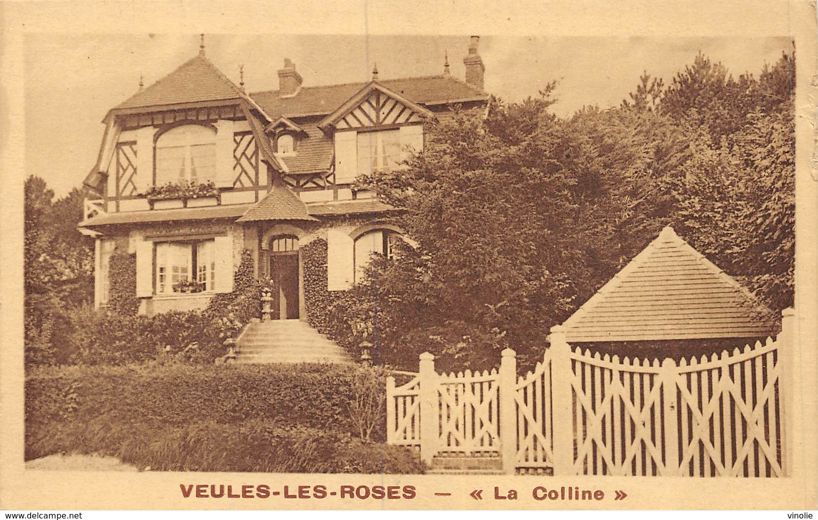 PIE-Z RO-19-3399 : VEULES LES ROSES. VILLA LA COLLINE. - Veules Les Roses