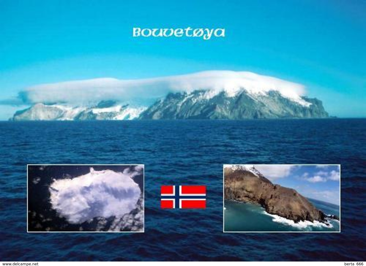 Subantarctic Bouvet Island New Postcard Bouvetinsel - Norway