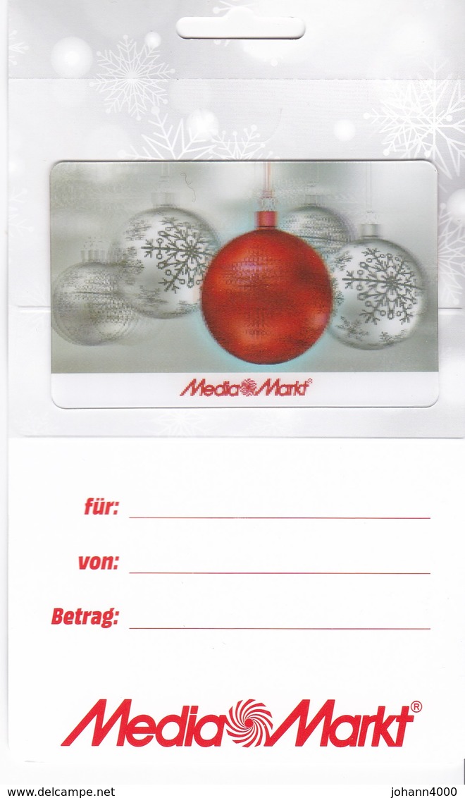 Geschenkkarte Media Markt Österreich Card Gift - Gift Cards