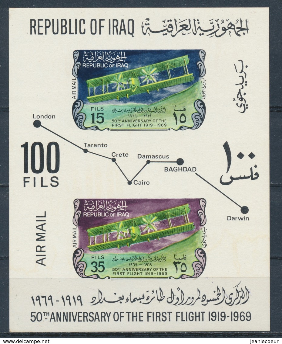 Irak/Iraq 1968 Mi: Block 17 Yt:  (PF/MNH/Neuf Sans Ch/nuovo Senza C./**)(4935) - Iraq