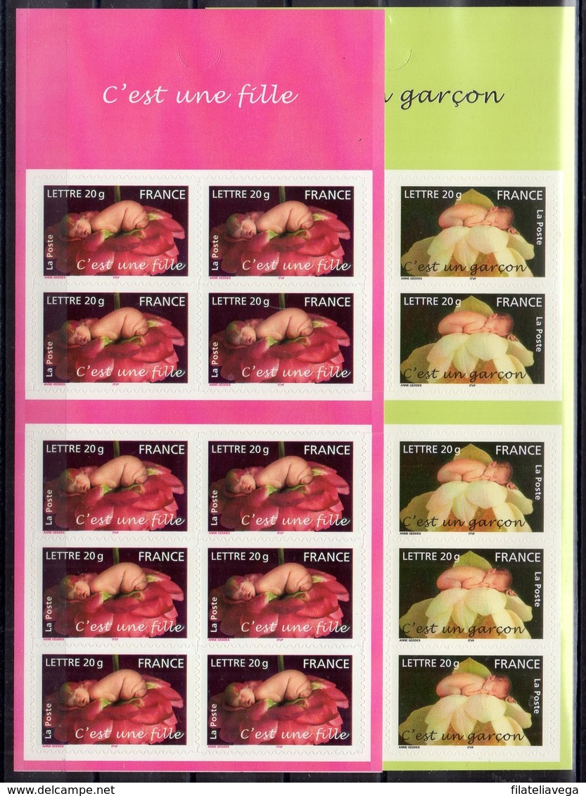 Francia Carnet Nº Yvert BC3804+BC3805 ** Valor Catálogo 30.0€ - Unused Stamps