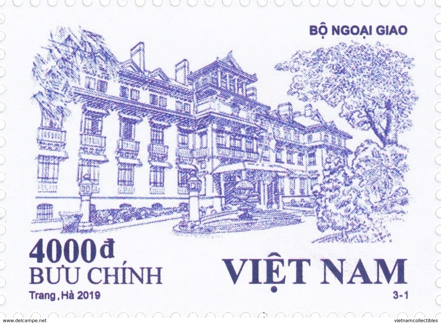 Viet Nam Vietnam Booklet Issued On 1st Nov 2019 : Vietnamese Architecture (Ms1116) - Vietnam