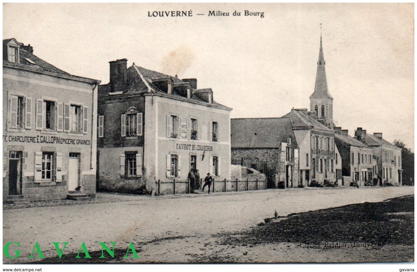 53 LOUVERNE - Milieu Du Bourg - Louverne