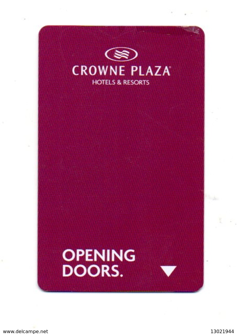 STATI UNITI KEY HOTEL   Crowne Plaza Opening Doors - Chiavi Elettroniche Di Alberghi