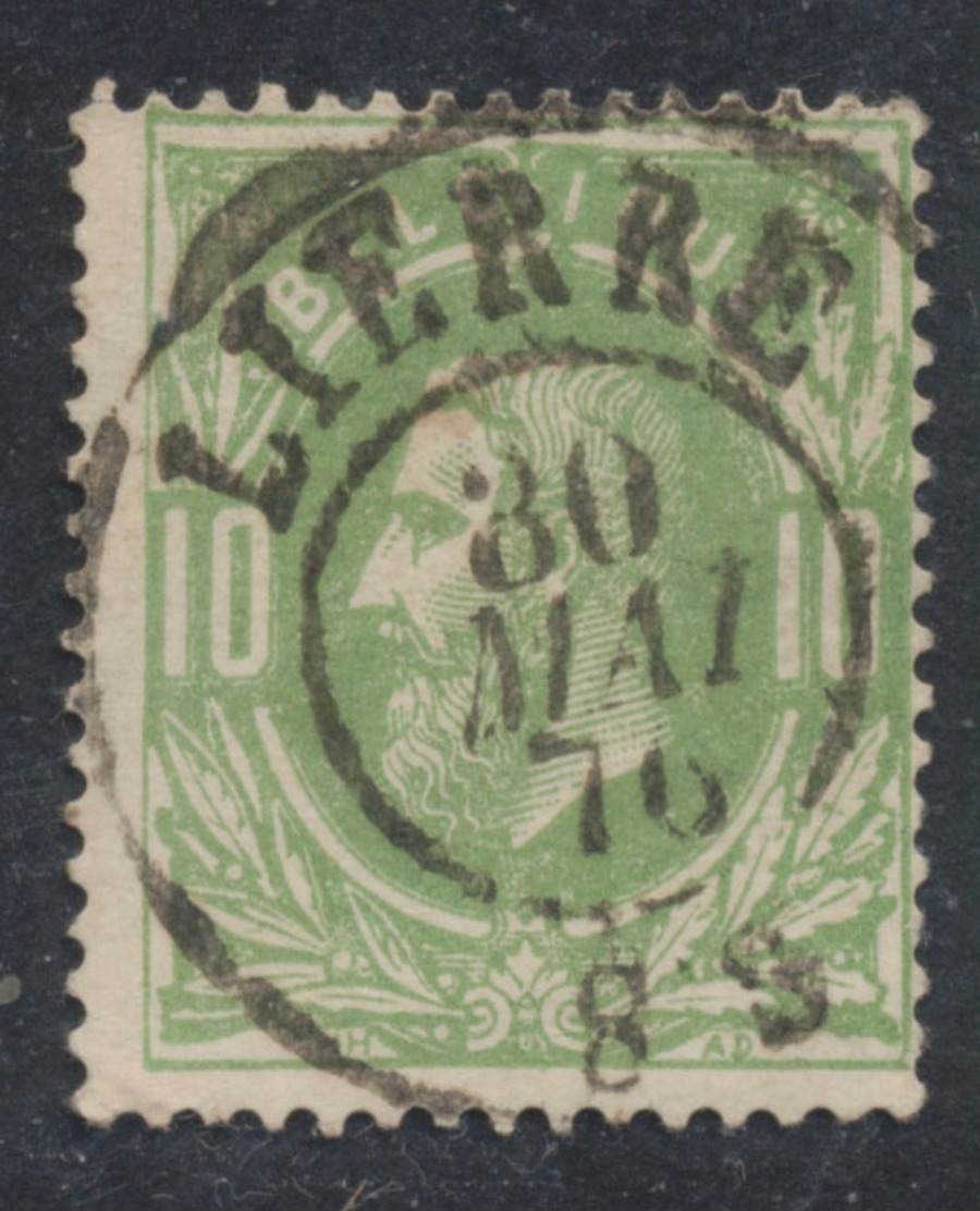 émission 1869 - N°30 Obl Double Cercle "Lierre" (1876). TB - 1869-1883 Leopold II