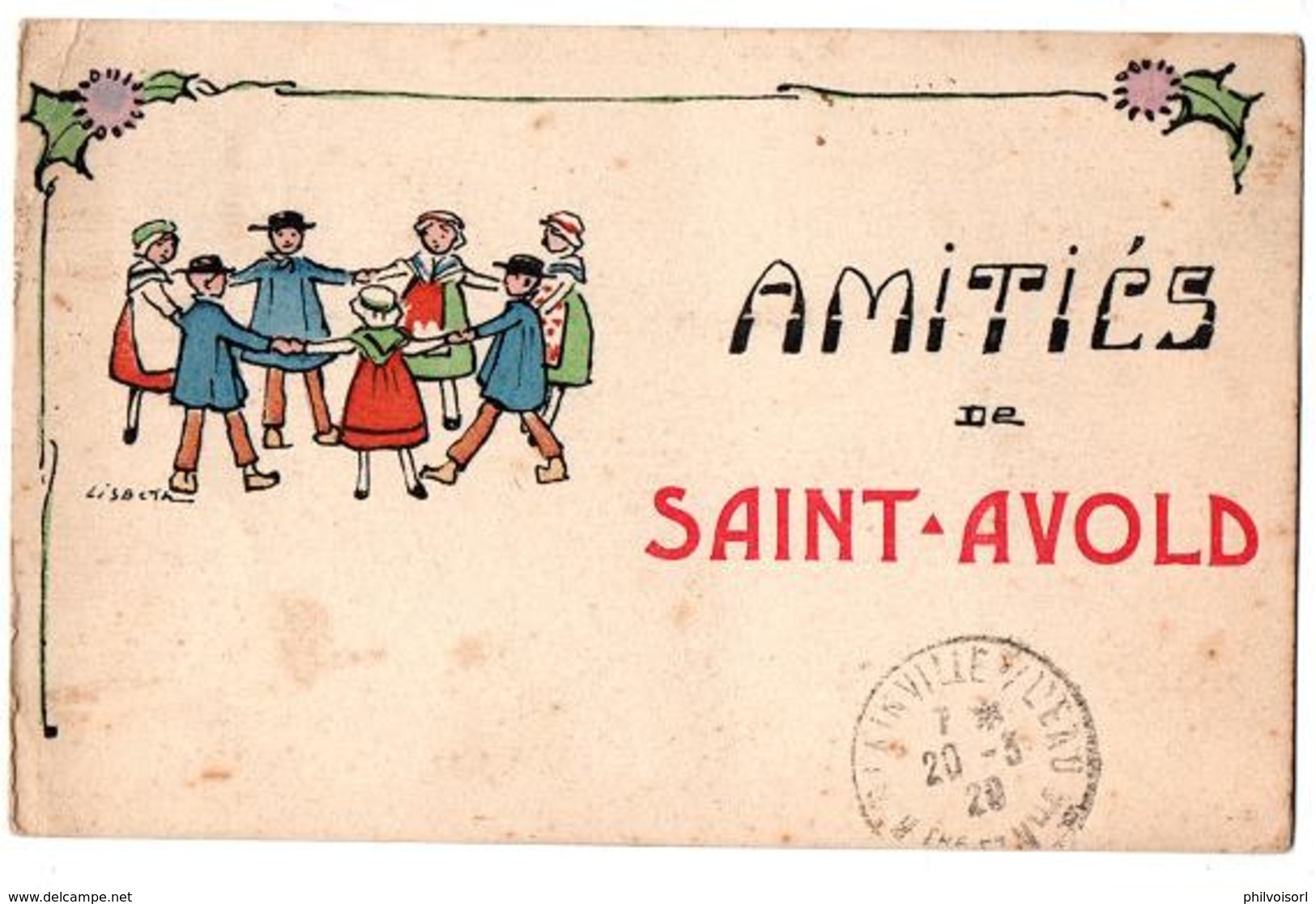 SAINT AVOLD AMITIES CATE COULEUR ANIMEE - Saint-Avold