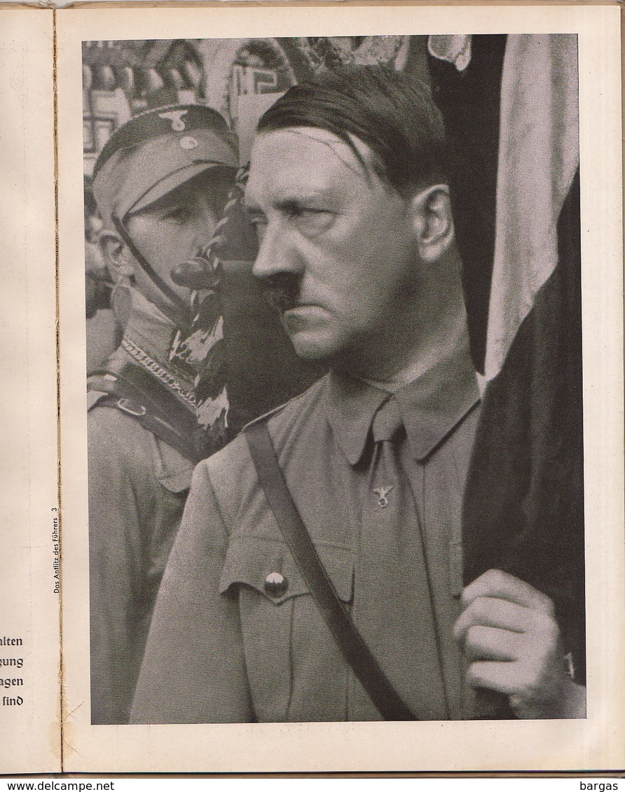 Livre 1939 "das Antlitz Des Führers" Les Visages Du Fuhrer Hitler - German