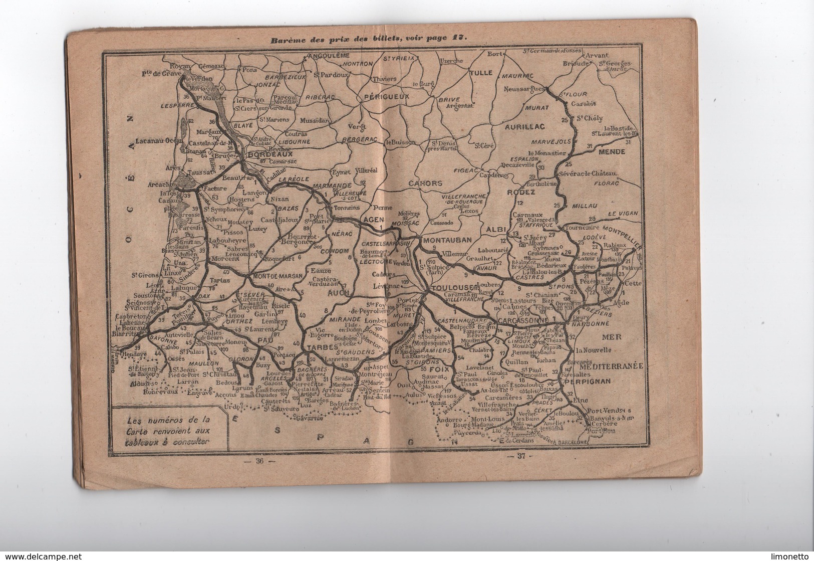 1921-Livret CHAIX- Chemins De Fer Du Midi -Lignes,réseaux, Horaires, Prix -Cies Diverses -Tramways..74 Pages - Europe