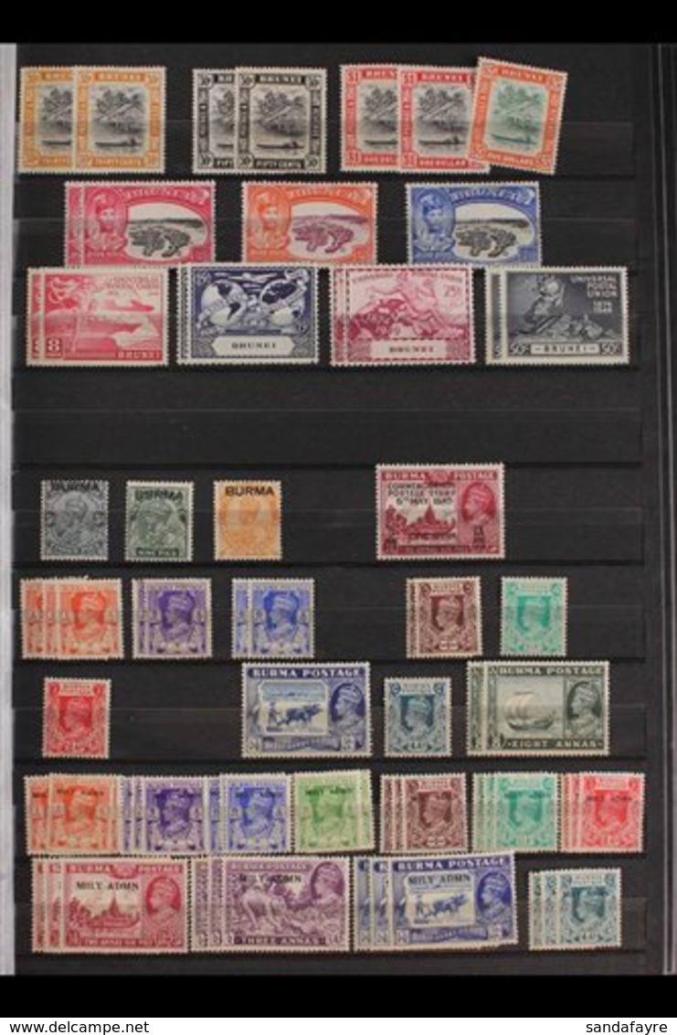 MINT BRITISH COMMONWEALTH  ACCUMULATION Housed In Five Stock Books, Strength In KGVI With Most Country Ranges Beginning  - Andere & Zonder Classificatie