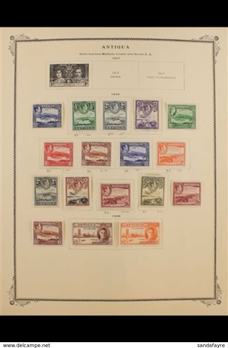 BRITISH WEST INDIES  1860's-1950's Mint & Used Collection On Pages, Plus Some In Packets & On Cards, Includes (all Mint) - Andere & Zonder Classificatie