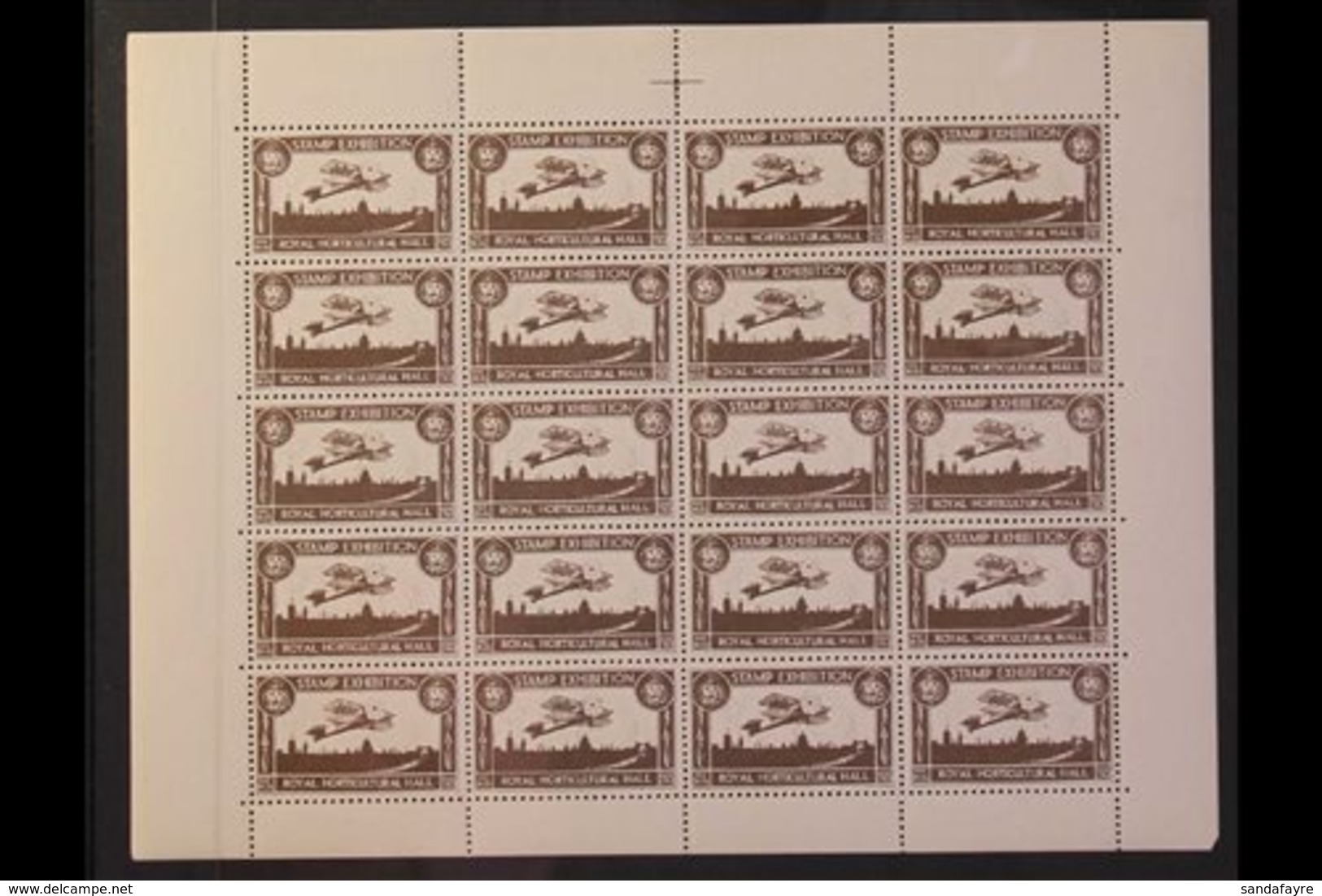 BRITISH STAMP EXHIBITIONS  1897-1960 Chiefly Never Hinged Mint Collection, Essentially All Different, A Few Blocks And S - Autres & Non Classés