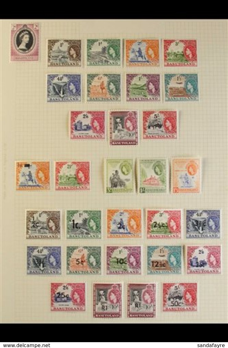 1953-67 VERY FINE MINT COLLECTION.  An Attractive Collection, COMPLETE For Basic Issues Inc ALL Definitive Sets Plus A F - Andere & Zonder Classificatie