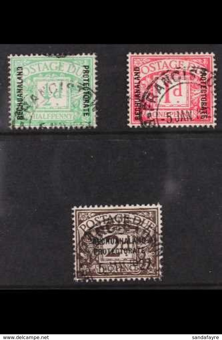 POSTAGE DUE  1926 Set Complete, SG D1/D3, Very Fine Used (3 Stamps) For More Images, Please Visit Http://www.sandafayre. - Other & Unclassified