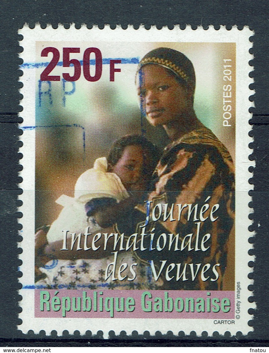 Gabon, 250f., International Widows Day, 2011, VFU - Gabon