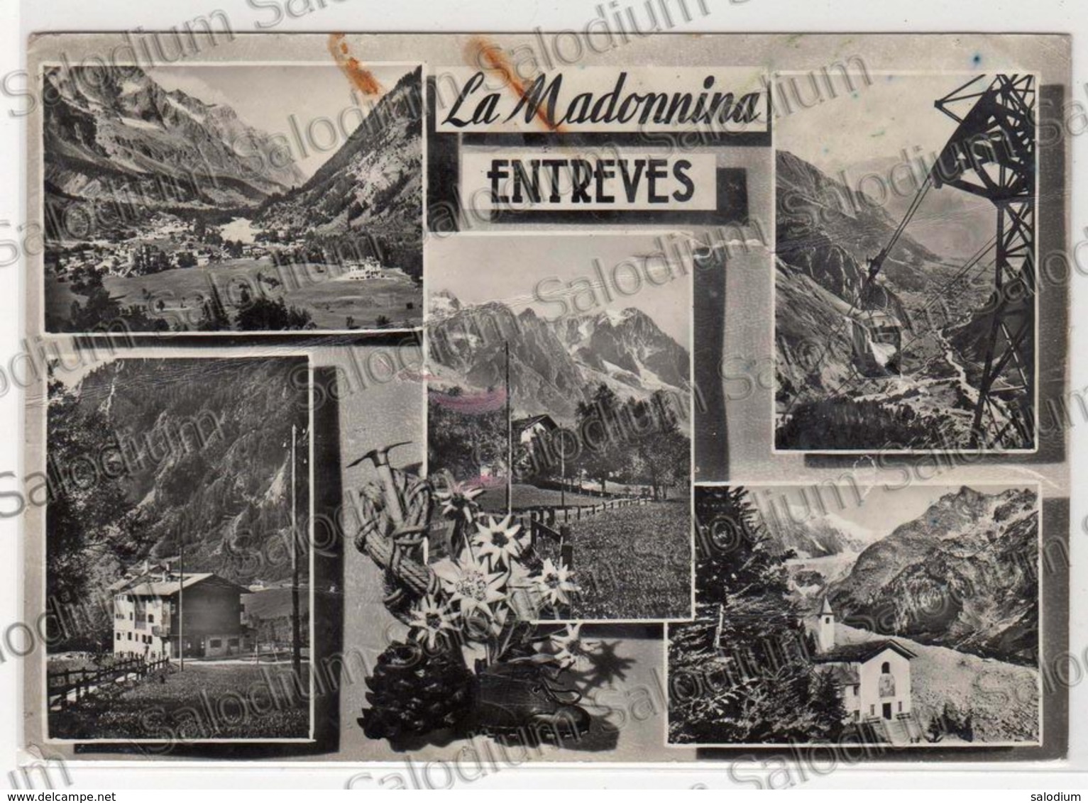 La Madonnina Di Entreves - VALLE D'AOSTA - Rotta Strappi Vedi Foto - Andere & Zonder Classificatie