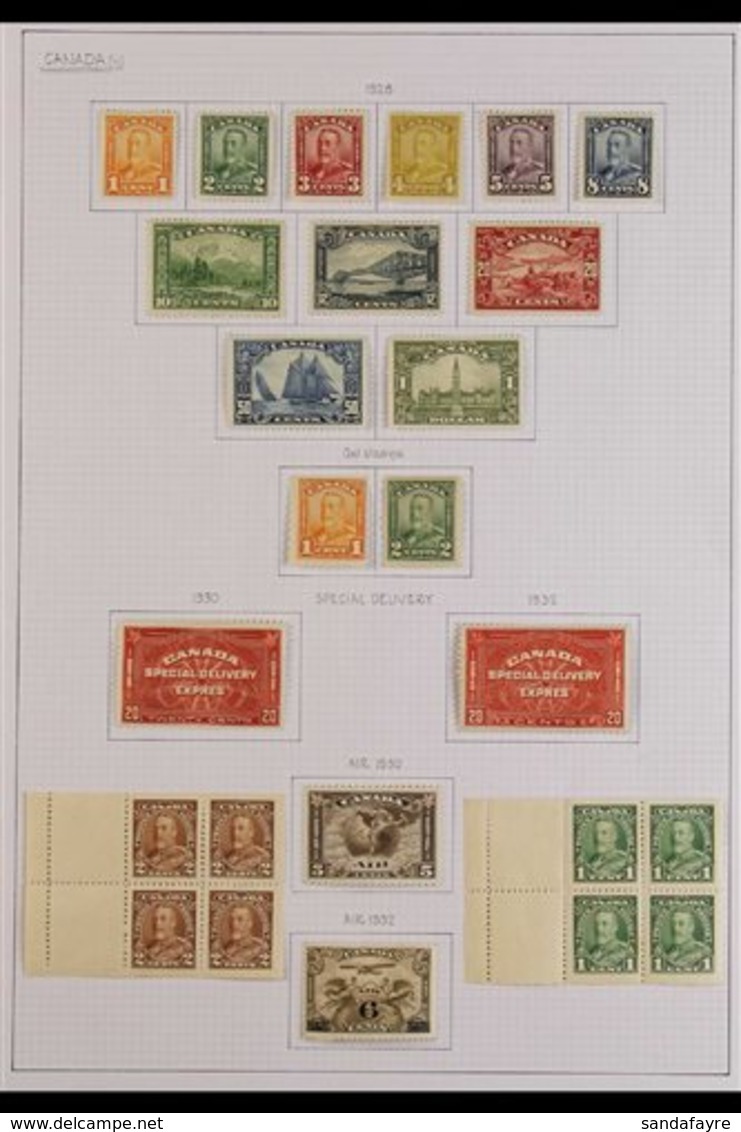 1911-1935 COMPREHENSIVE FINE MINT COLLECTION  On Leaves, Virtually COMPLETE For The Period, Includes 1911-22 Admiral Set - Andere & Zonder Classificatie