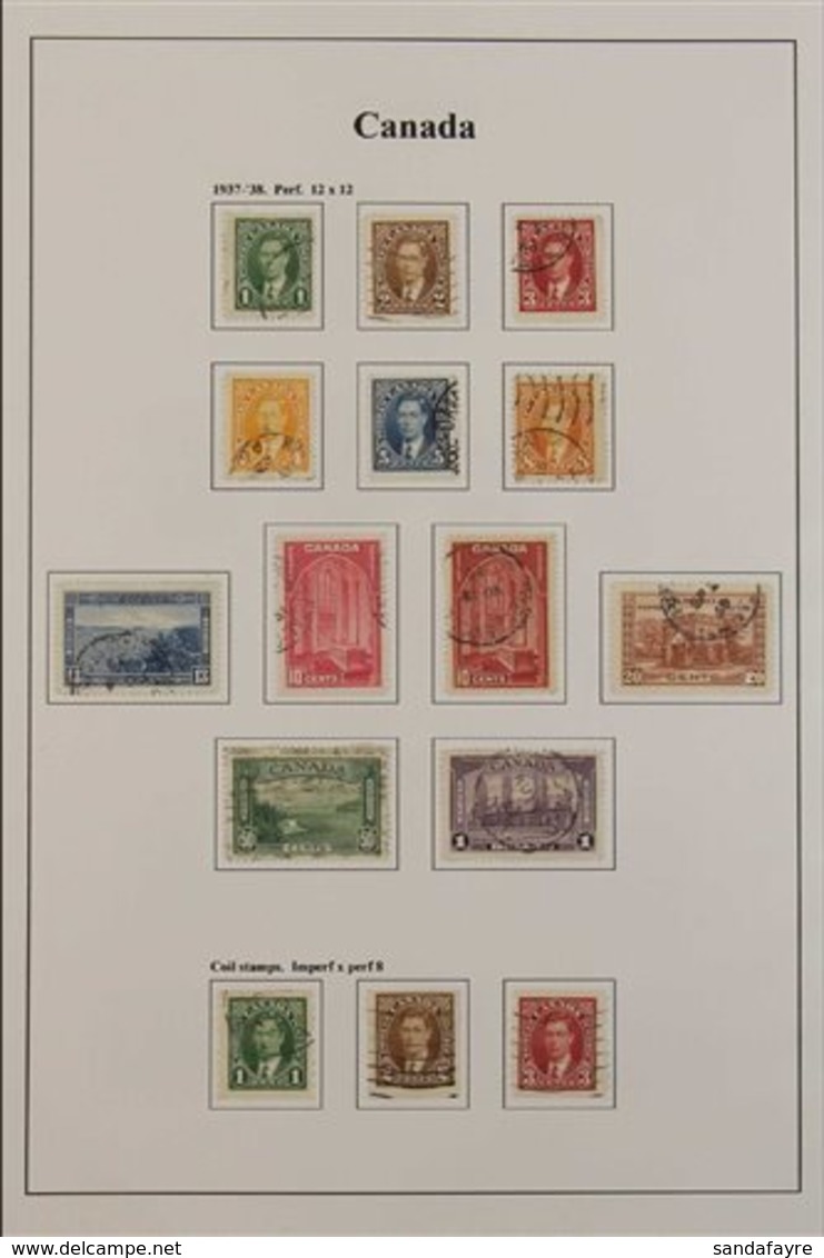 1937-1952 INTERESTING KGVI COUNTRY & PROVINCE COLLECTION.  A Well Presented, All Different, VERY FINE USED Collection, L - Andere & Zonder Classificatie