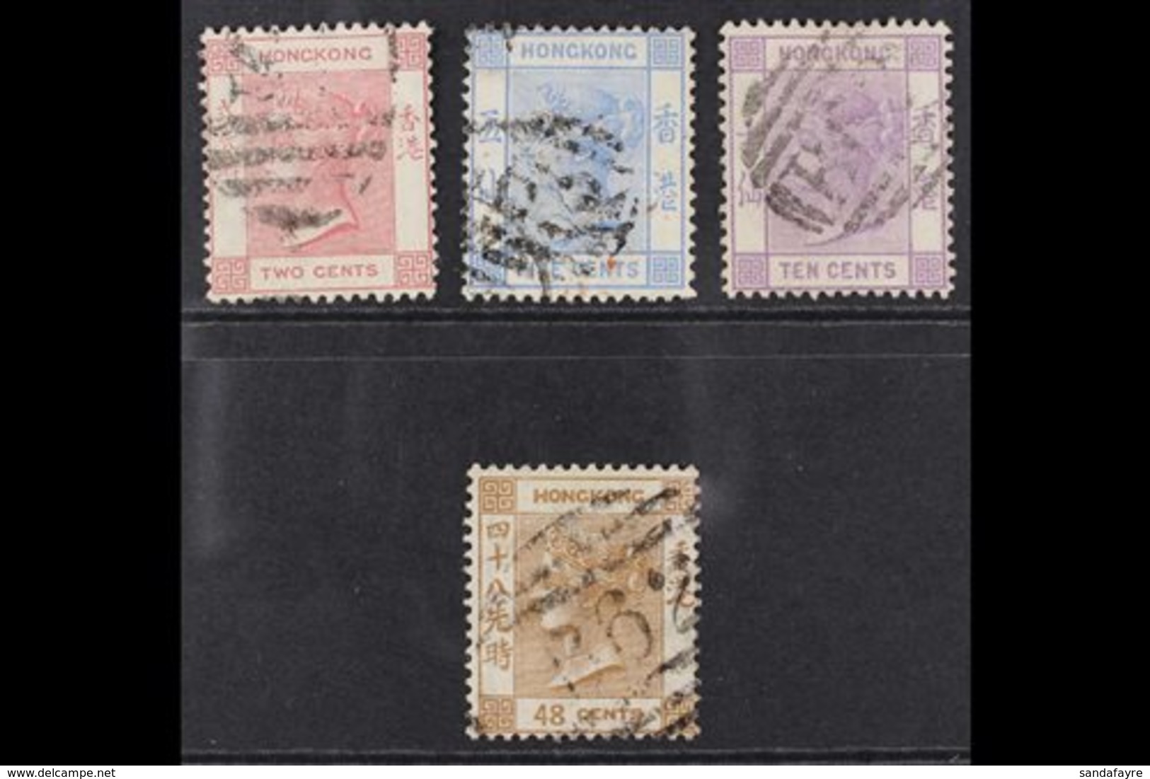 1880  Complete Set, SG 28/31, Good To Fine Used, Fresh. (4 Stamps) For More Images, Please Visit Http://www.sandafayre.c - Other & Unclassified