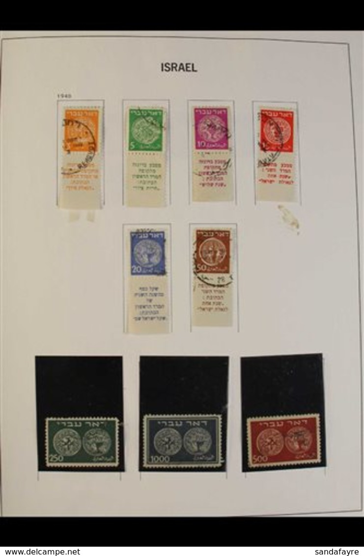 1948-94 INTERESTING ACCUMULATION  MOSTLY USED COLLECTIONS In Three Albums Includes (all Used Unless Stated) 1948 Coins S - Andere & Zonder Classificatie