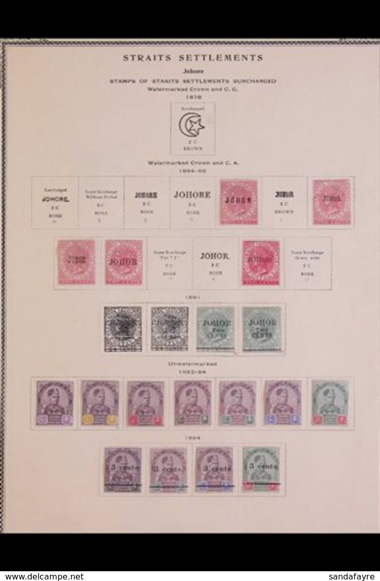 1884 - 1960 EXTENSIVE MINT ONLY COLLECTION  Fresh And Attractive Collection On Printed Album Pages With Many Better Valu - Andere & Zonder Classificatie