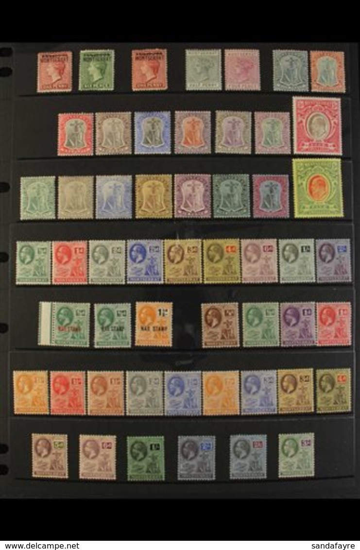 1876-1949 ALL DIFFERENT MINT COLLECTION.  An Attractive Collection With Many Better/top Values, Sets & Perforation Varia - Montserrat