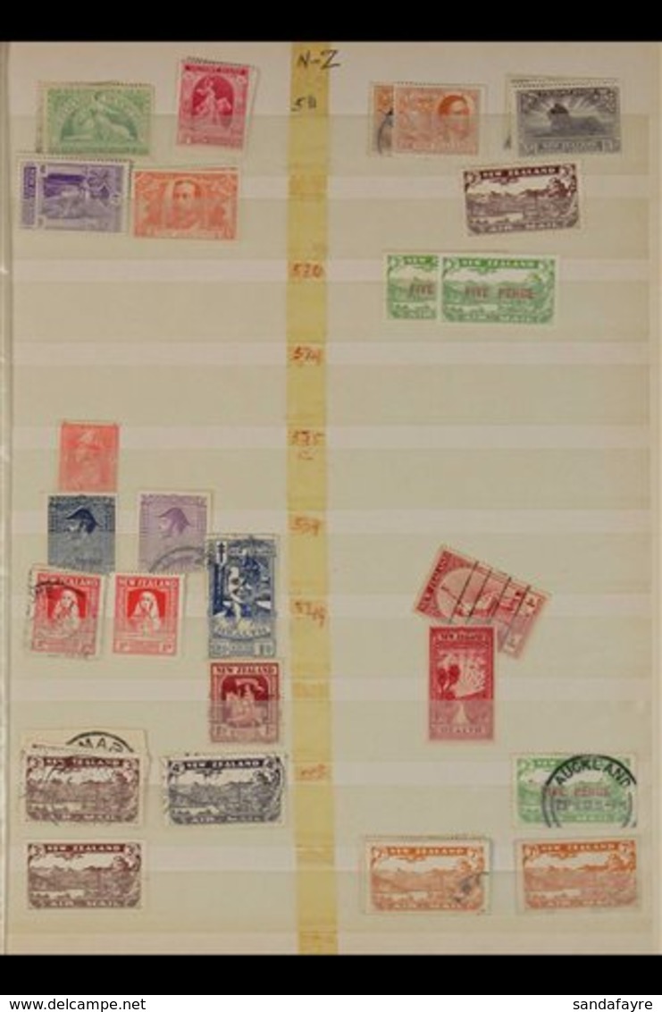 1899 - 1937 SOMEWHAT JUMBLED COLLECTION  Mint And Used With Many Better Stamps Including  1899 5s Vermilion, No Wmk Perf - Sonstige & Ohne Zuordnung