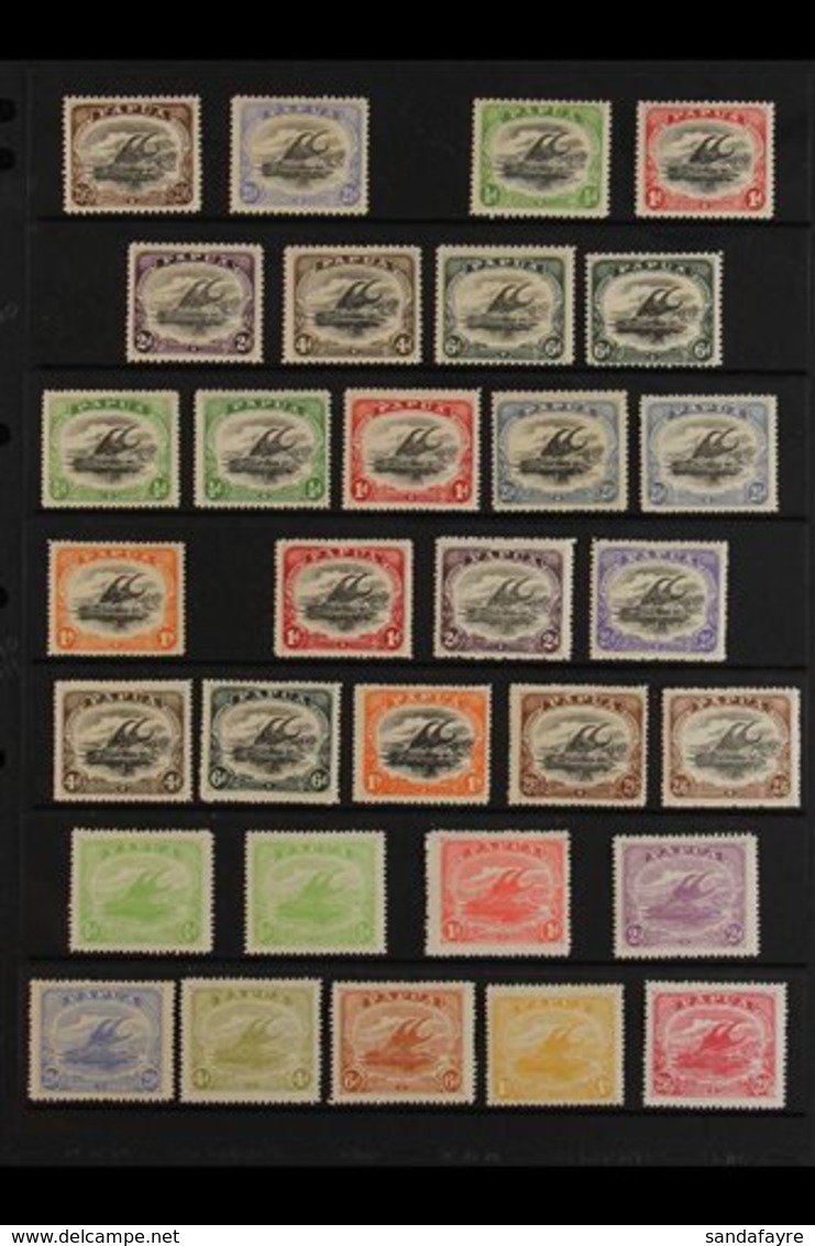 1907-1932 FINE MINT "LAKATOI" COLLECTION.  An Attractive Collection With Sets & Top Values Etc Presented On Stock Pages, - Papua-Neuguinea