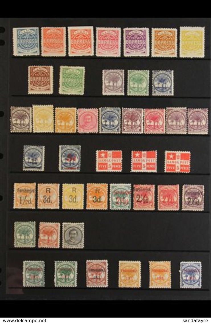 1886-1962 FINE MINT COLLECTION  ALL DIFFERENT Collection With Many Better Values & Complete Sets, Incl. A Selection Of " - Samoa (Staat)