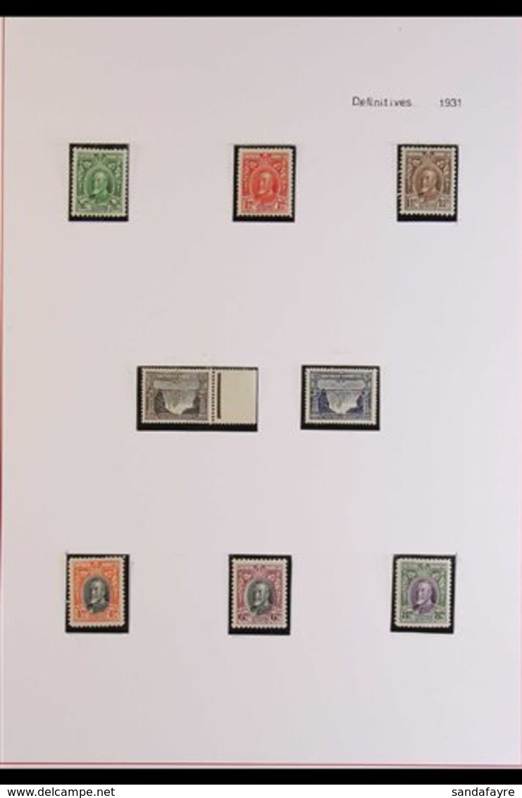 1931  Complete Set, SG 15/27, Mint, Various Perfs Plus 1d Marginal Block Of 9 Perf 14, 1½d Chocolate Plate Block Of 8, P - Southern Rhodesia (...-1964)