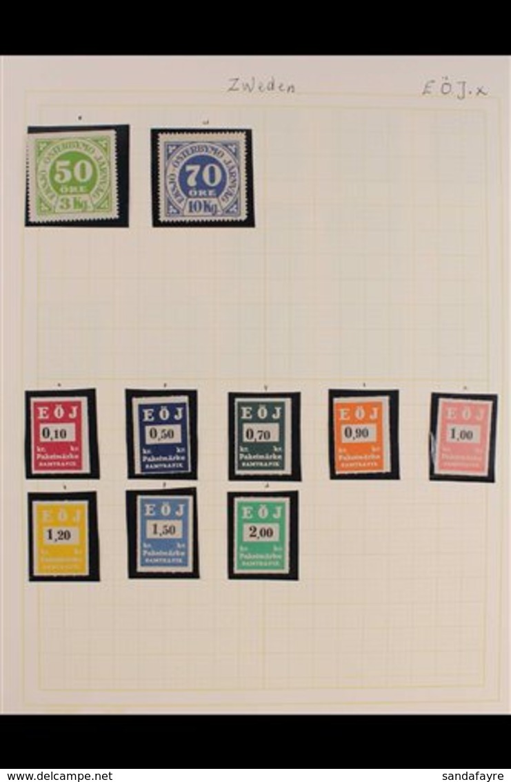 RAILWAY COMPANY STAMPS  High Quality ALL DIFFERENT Collection In An Album, Mint And Used, Mostly Never Hinged Mint. With - Other & Unclassified