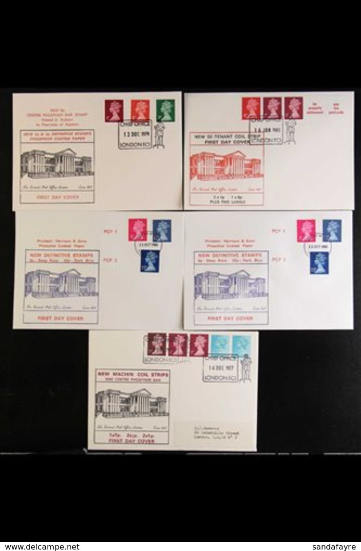 1977-1981 MOTHER OF ALL FDC COLLECTIONS.  A Mind Blowing Collection Of The 1977-79 10p "Farm Buildings" Booklet Panes (S - FDC