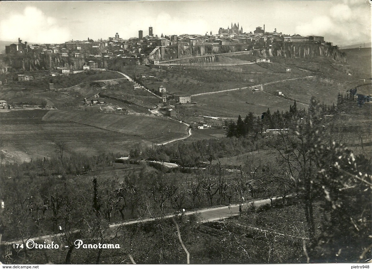 Orvieto (Terni) Panorama, General View, Vue Generale, Gesamtansicht - Terni