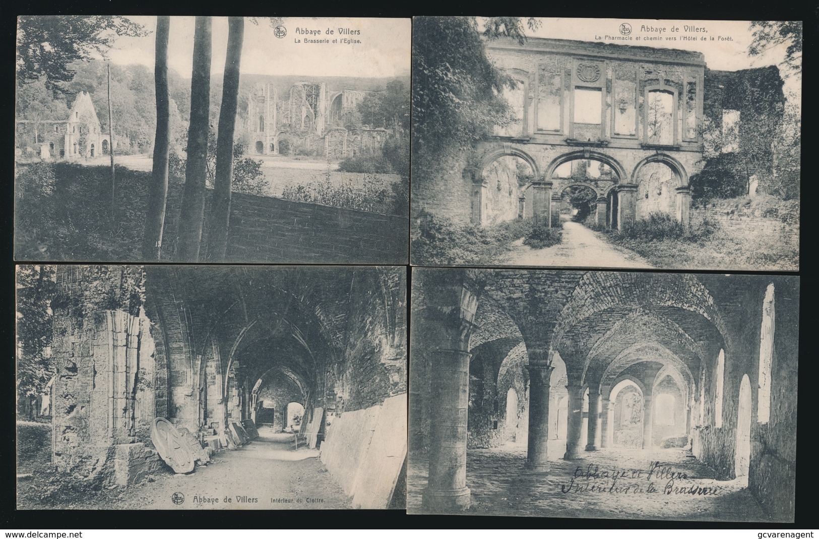 ABBAYE DE VILLIERS  11 KAARTEN   3 SCANS - Zemst