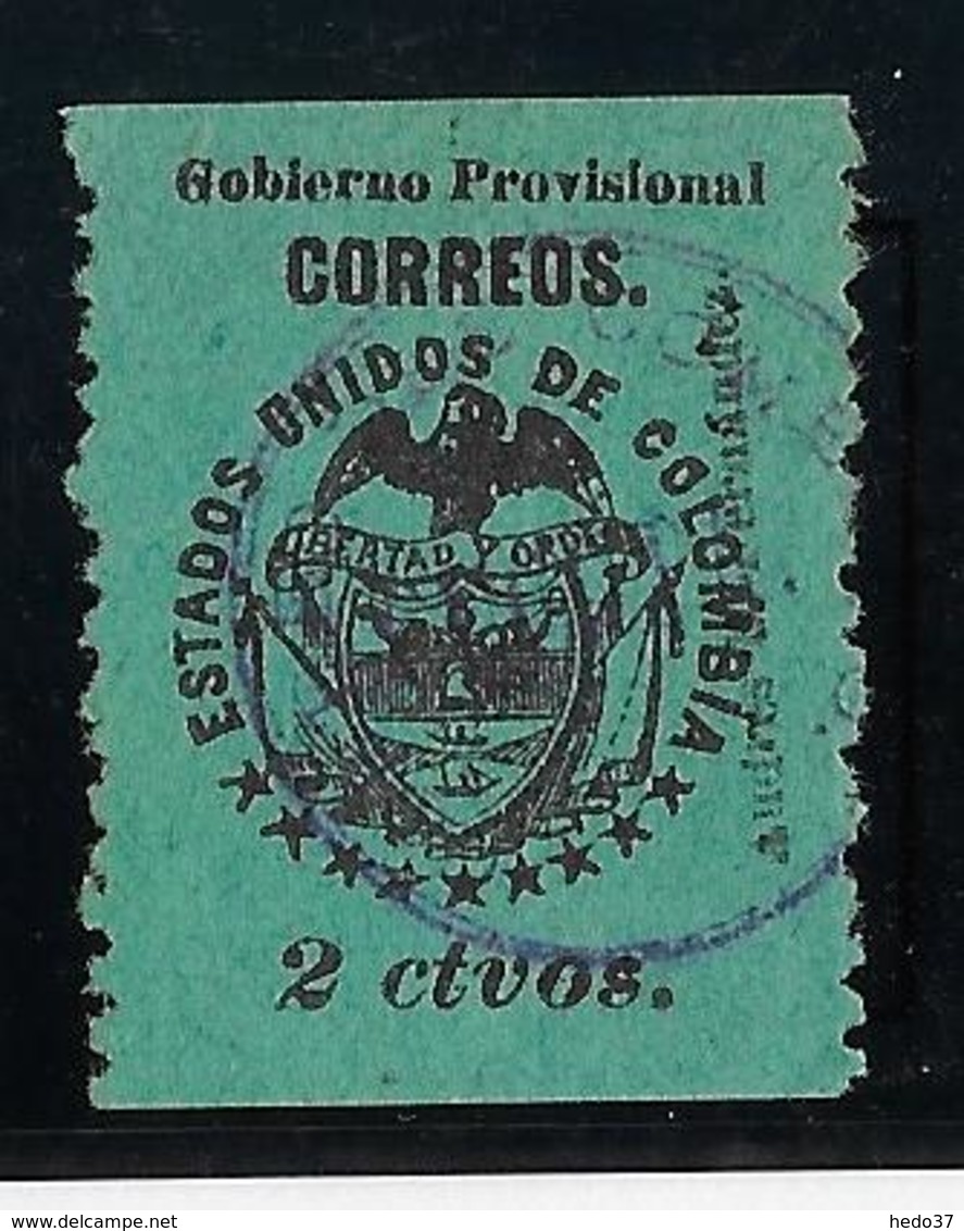 Colombie Cucuta N°1 - Oblitéré - Léger Aminci SinonTB - Colombia