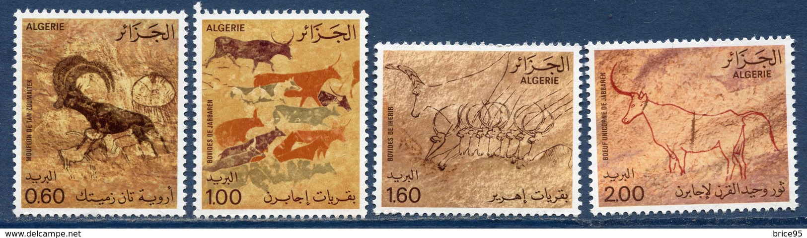 Algérie - YT N° 747 à 750 - Neuf Sans Charnière - 1981 - Algeria (1962-...)