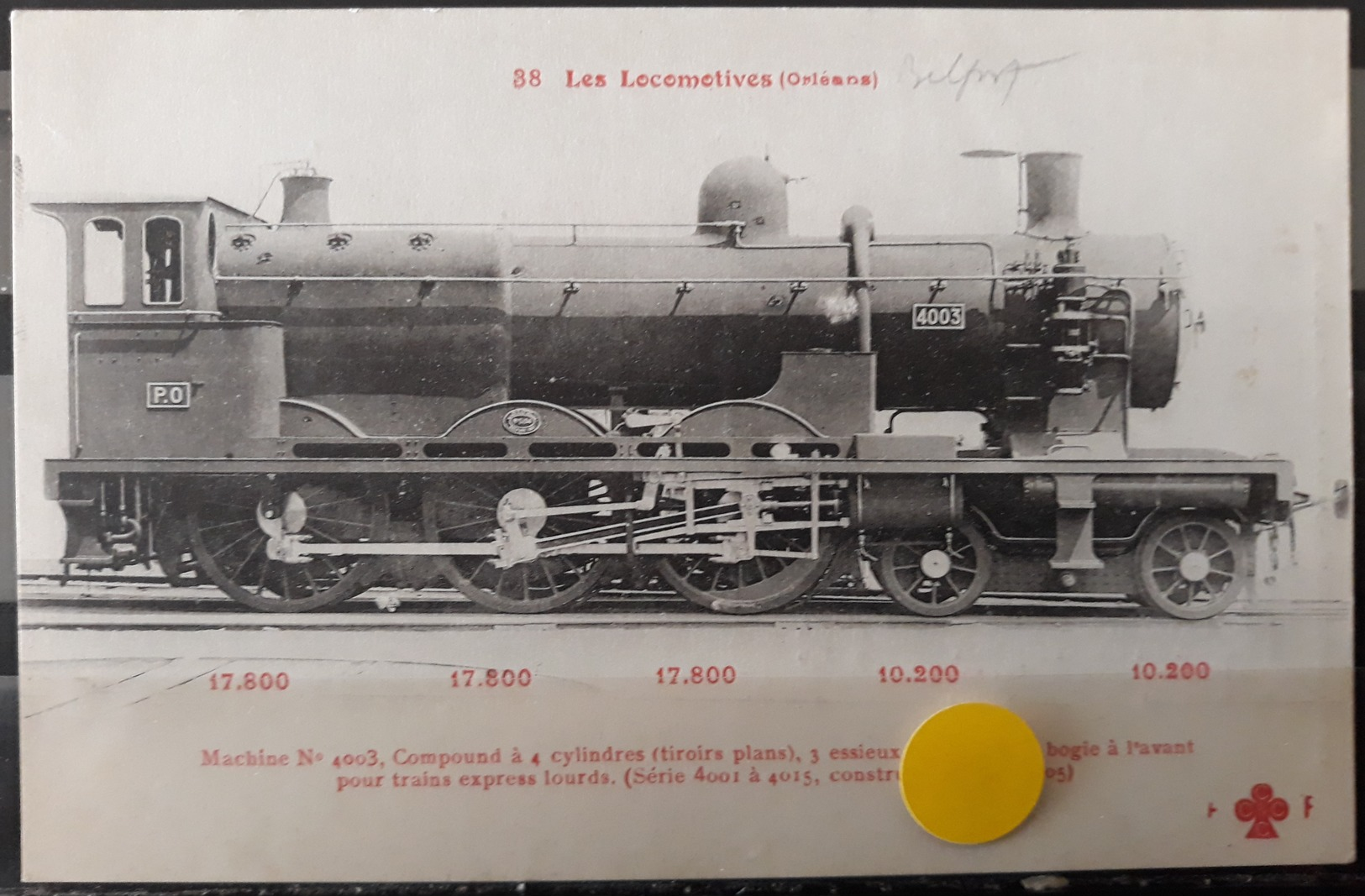 N°41) LES LOCOMOTIVES FRANCAISES -ORLEANS N° 88 - Trains