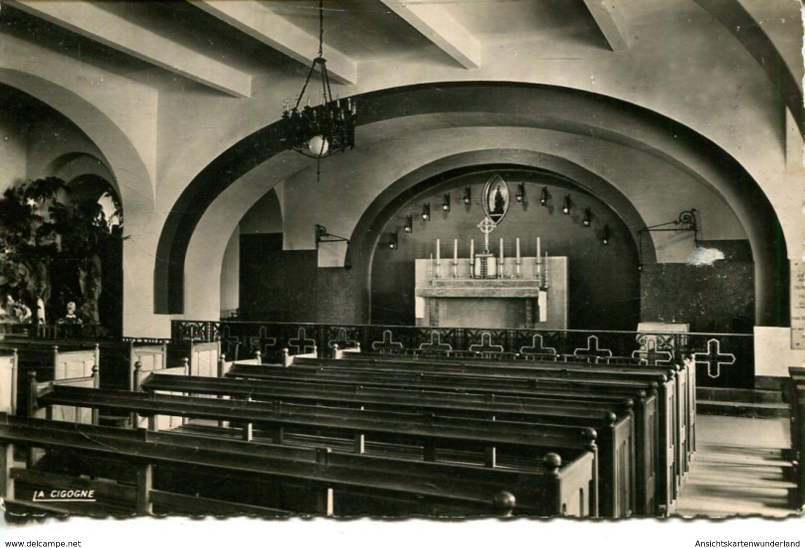 Meknes - L'Eglise (intérieur) (007603) - Meknes