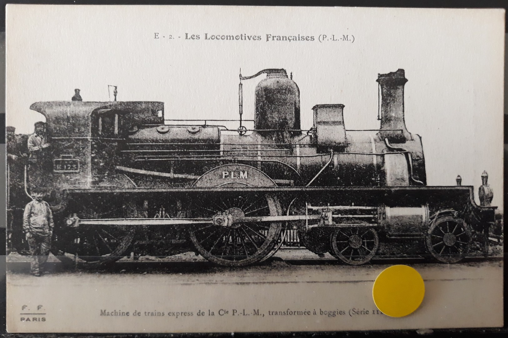 N°48) LES LOCOMOTIVES FRANCAISES -P.L.M. N° 2 - Trains
